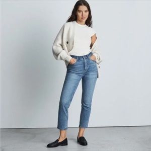 Everlane High Rise Straight Jeans